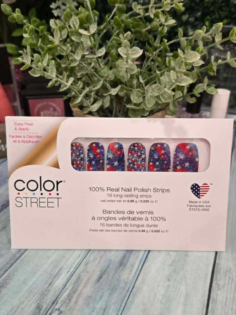 Color Street Press On Nails - Patriotic Stars
